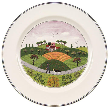 Villeroy & Boch Design Naif Flat tallrik Jägare 271 mm