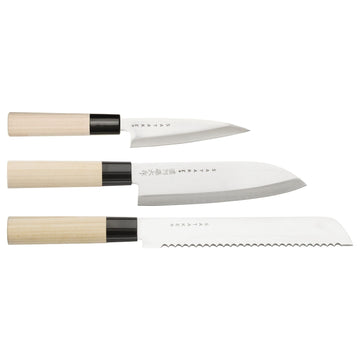 Satake Houcho Knivset 3 Delar i Balsabox