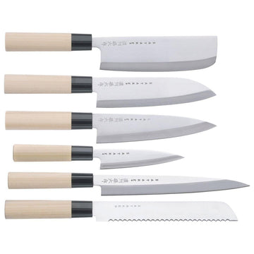 Satake Houcho Knivset 6 Knivar