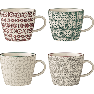 Bloomingville Karine Mugg Multi Stengods 30 cl