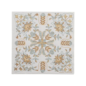 Bloomingville Alvira Servett Grön FSC® Mix Papper 20 st 33x33 cm