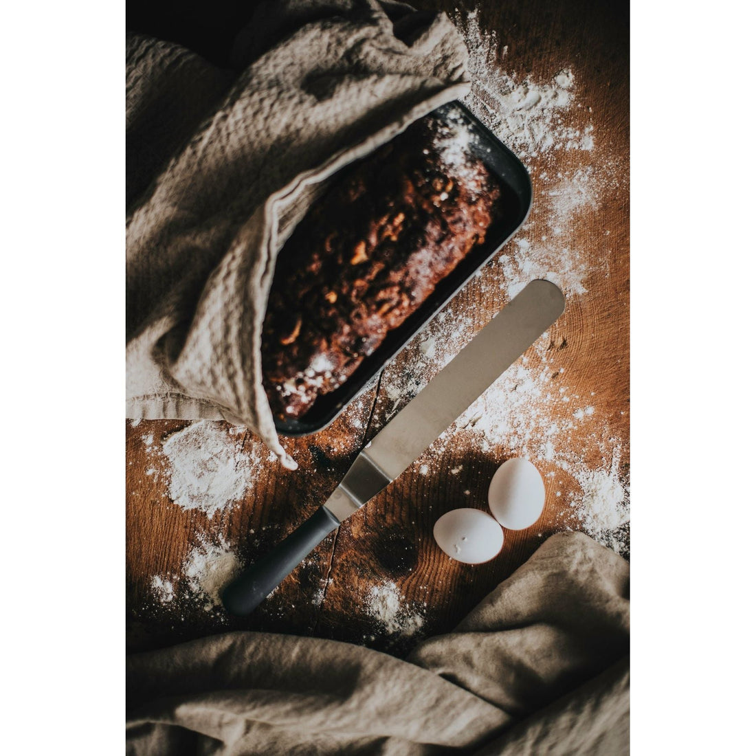 Dorre Cookie Palettkniv vinklad längd 36*3,5  cm rostfritt stål