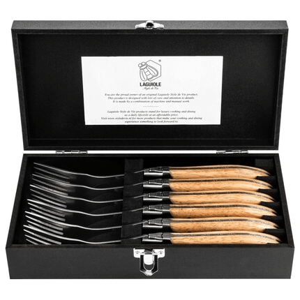 Laguiole Gafflar Ek Stonewash 6-pack