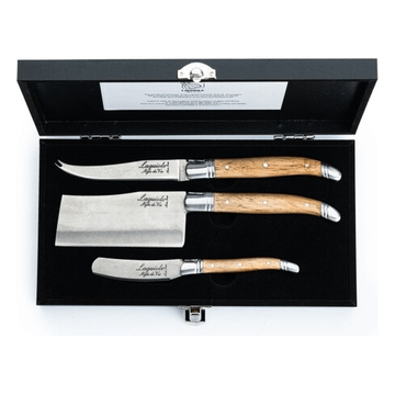 Laguiole Ostknivar Ek Stonewash 3 delar