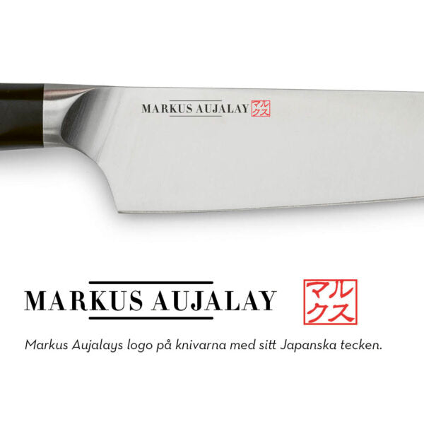 Markus Aujalay Knivset Classic 3-delar