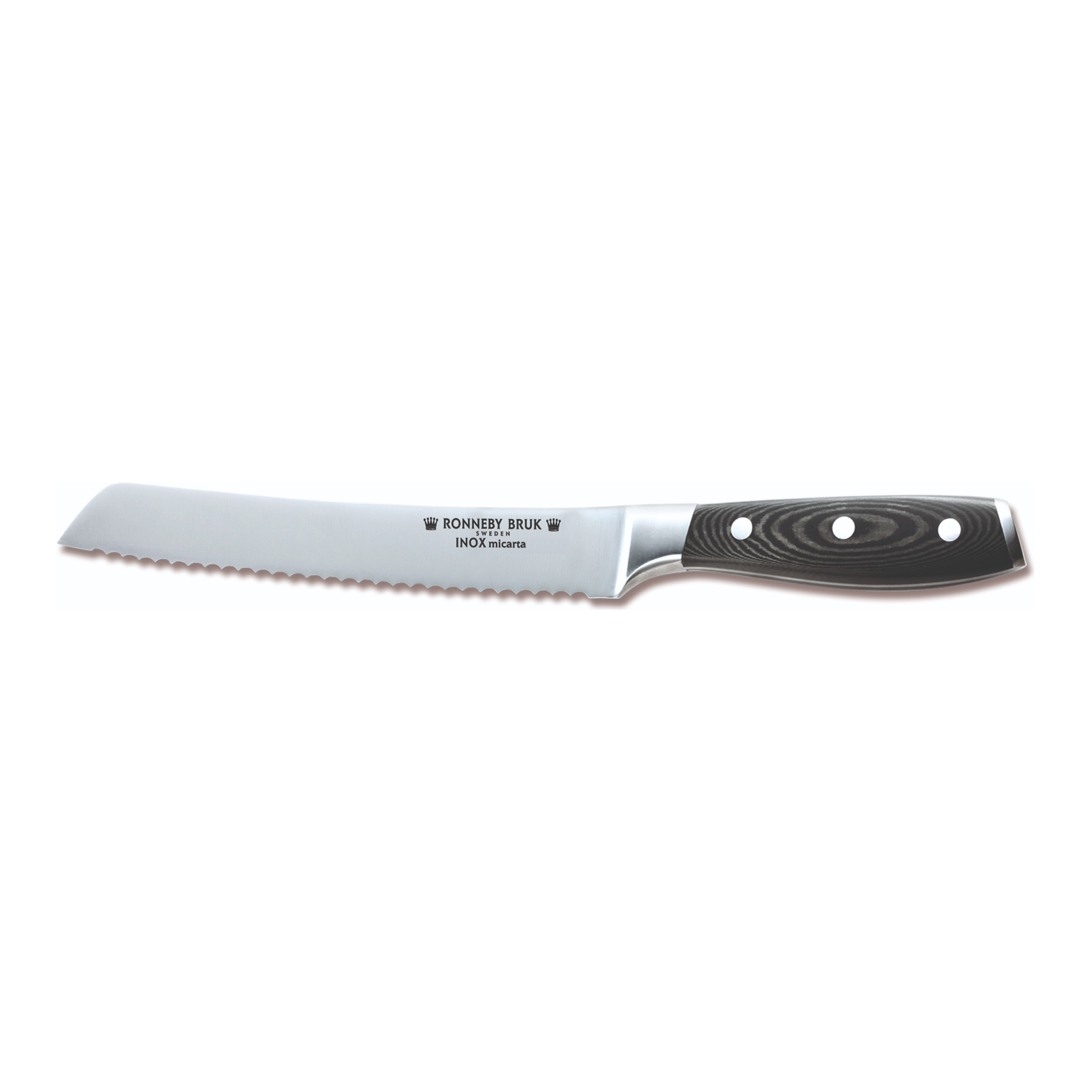 Ronneby Bruk Brödkniv Micarta 20 cm