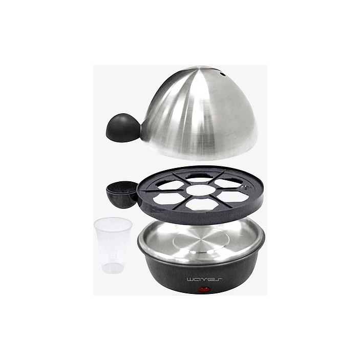Emerio Äggkokare Rostfri Design 350 W Rostfri/Svart